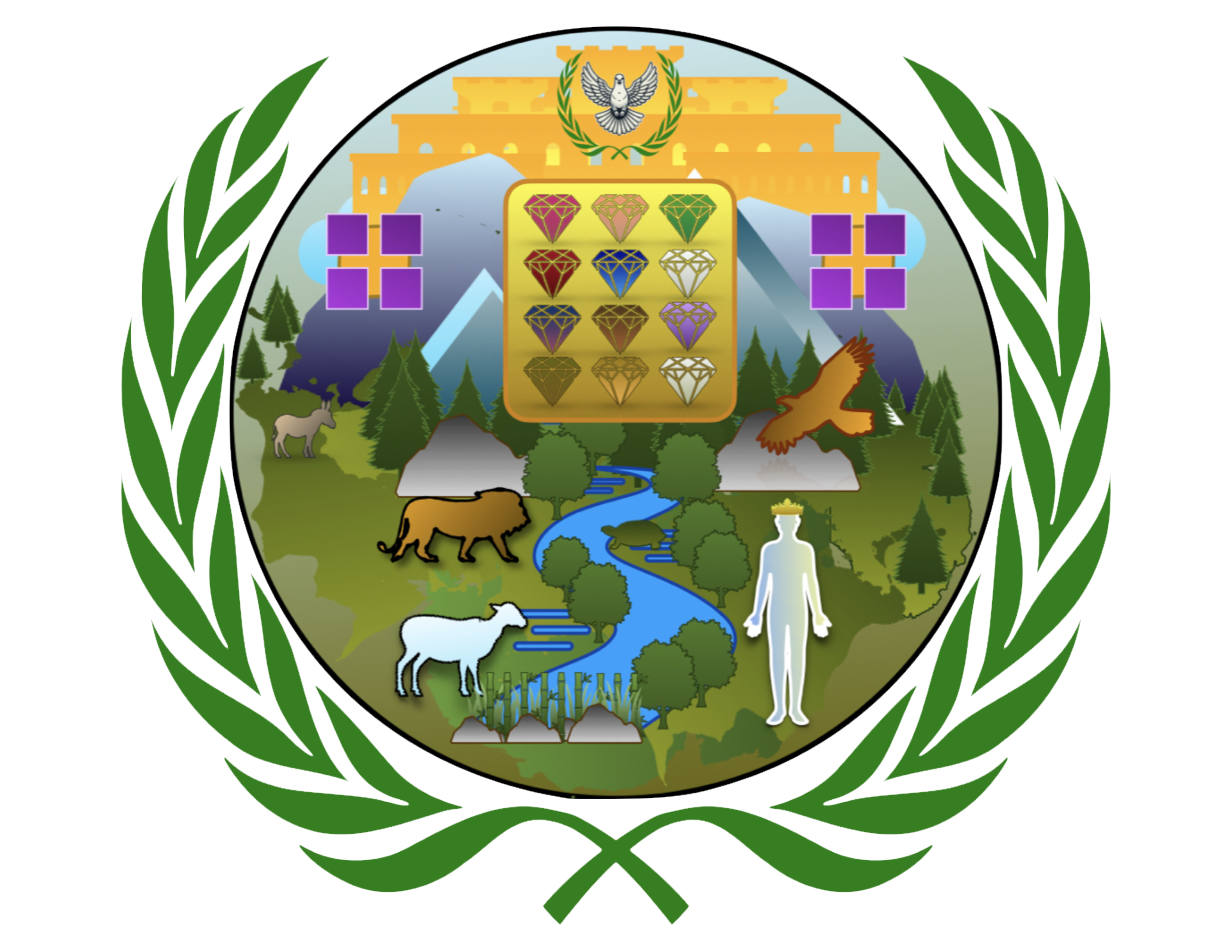 Jimenez Tribal Nation Seal